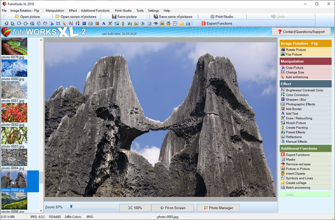 Photo editing software
